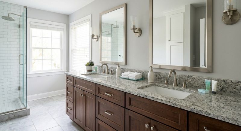 The Benefits Of Incorporating Granite Countertops And Vanity Features