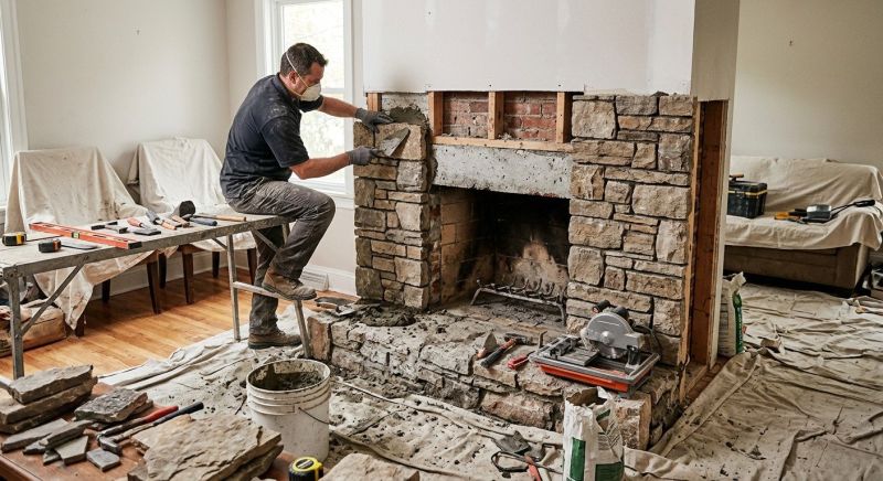 Hearth Installation in Katy, TX